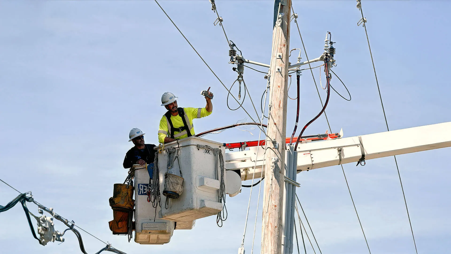 Licensed Brisbane electricians at work